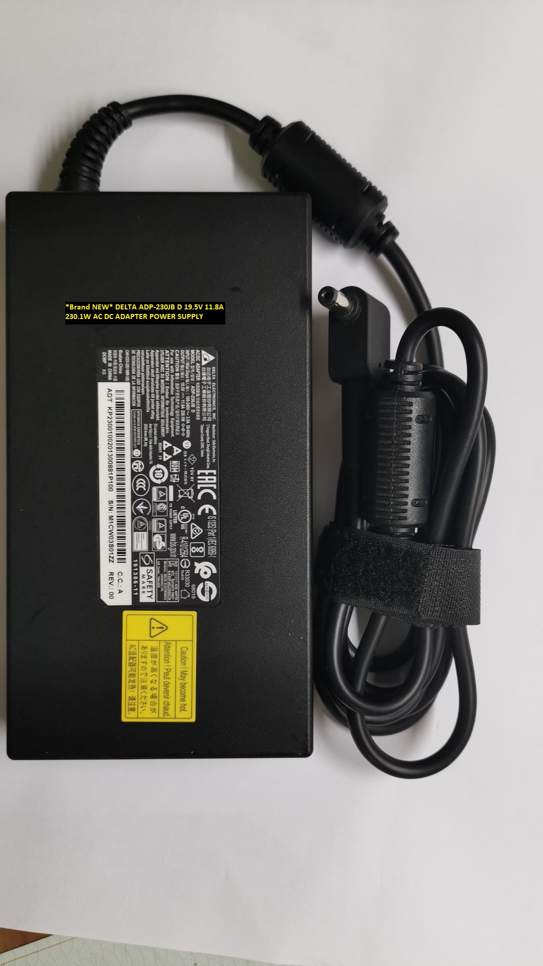 *Brand NEW* AC100-240V 19.5V 11.8A 230.1W DELTA ADP-230JB D AC DC ADAPTER POWER SUPPLY